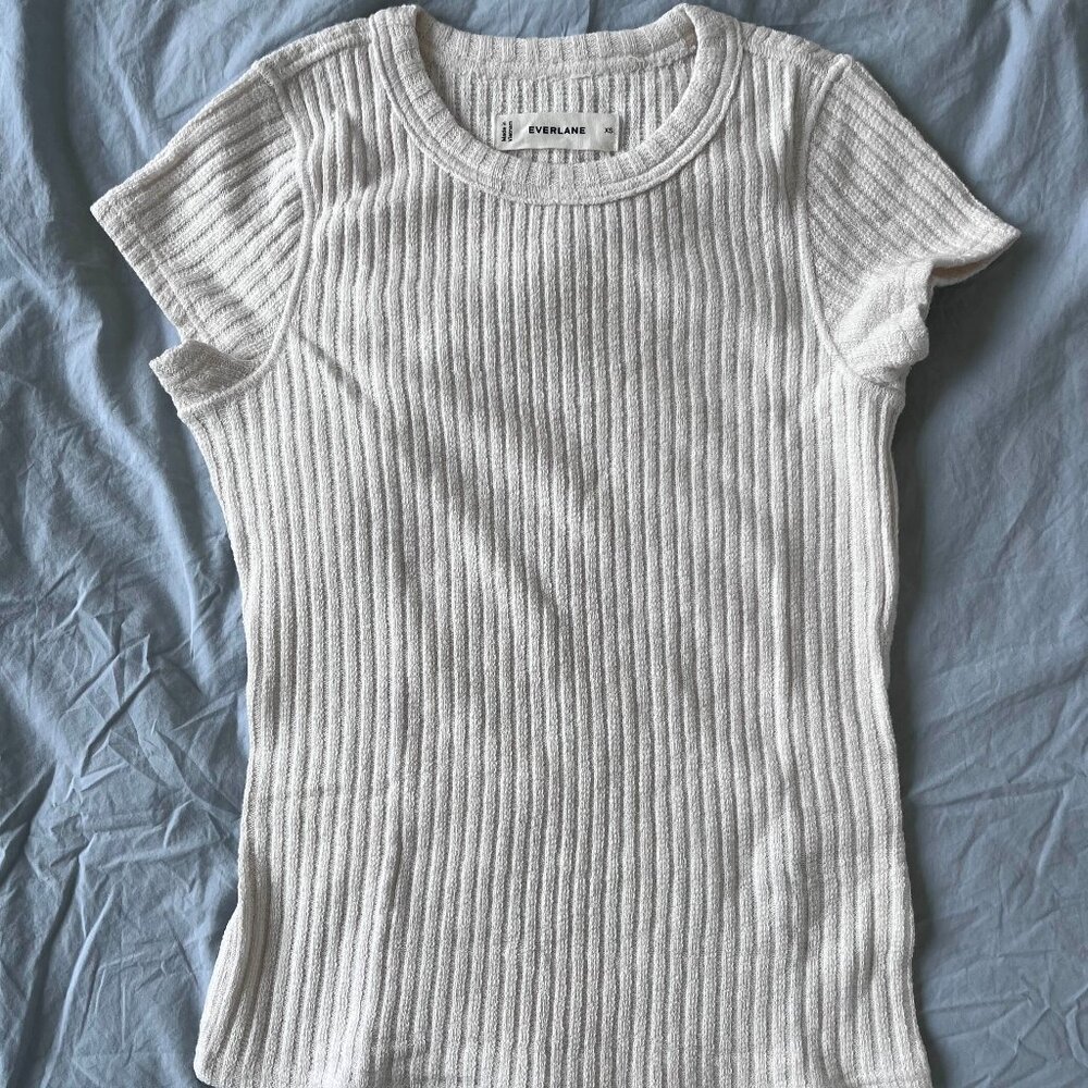Everlane knit top, size XS